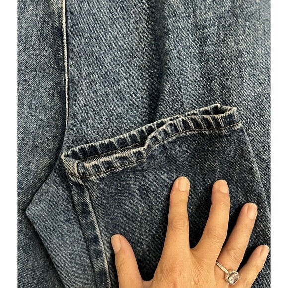 VTG. 80s 90s Union Bay Jeans High Waist Baggy Loose Pleated Mom Preppy Sz. 11 - Picture 8 of 11